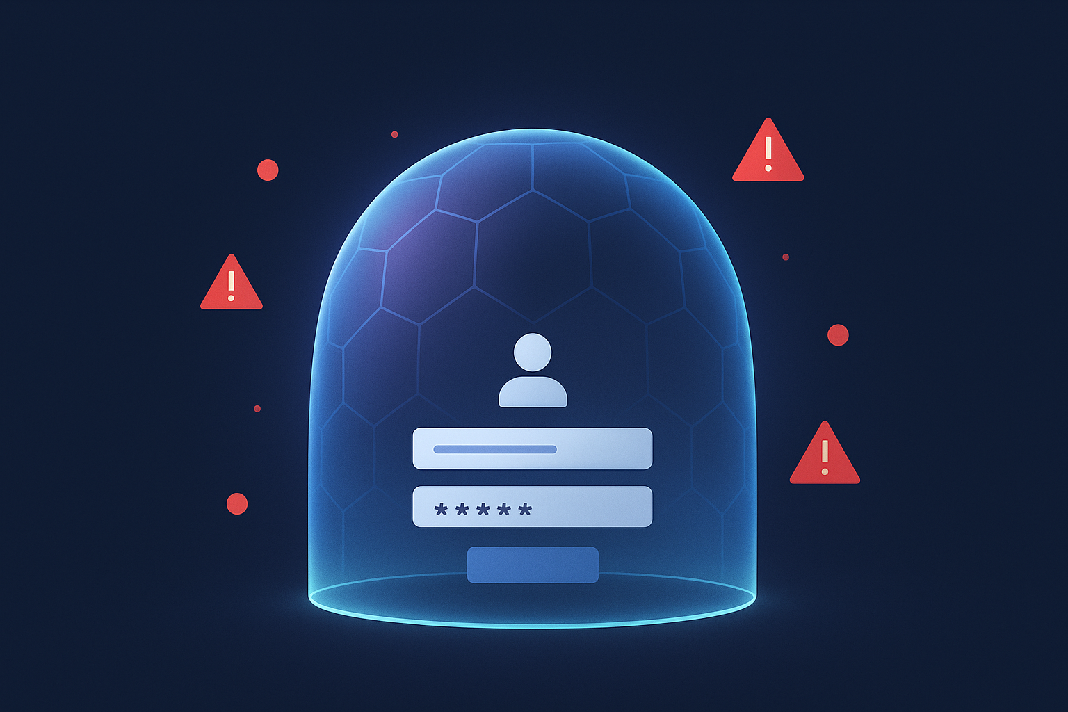 Protective shield dome guarding a form interface from security threats, illustrating Gravity Forms security hardening