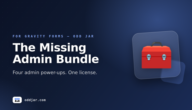 The Missing Admin Bundle for Gravity Forms — featured image